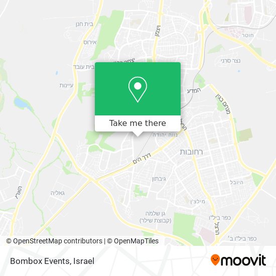 Bombox Events map