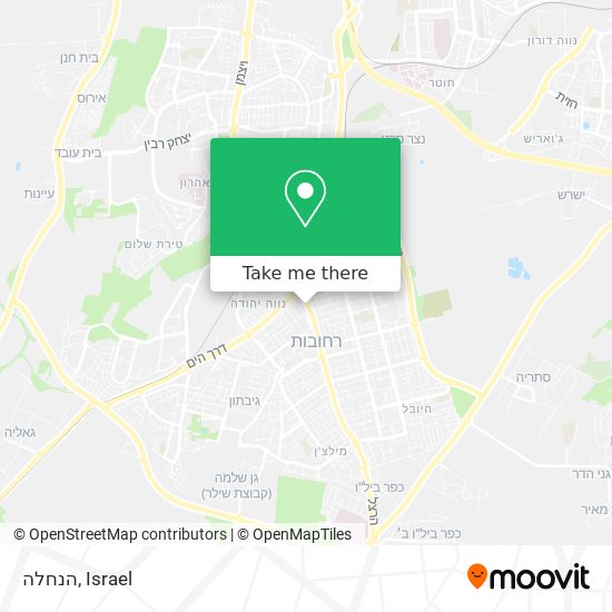 הנחלה map