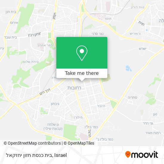 בית כנסת חזון יחזקאל map