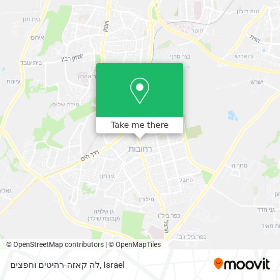 לה קאזה-רהיטים וחפצים map