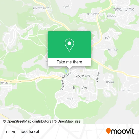 Карта סטודיו אקורד