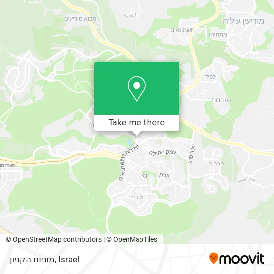 Карта מוניות הקניון