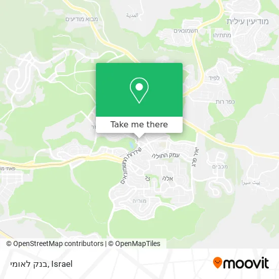 Карта בנק לאומי
