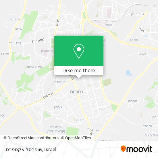 שופרסל אקספרס map