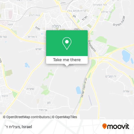 'מצליח ד map