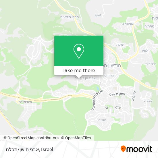 אבני חושן/תכלת map