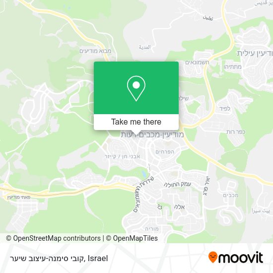 קובי סימנה-עיצוב שיער map