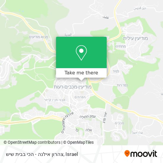 צהרון אילנה - הכי בבית שיש map