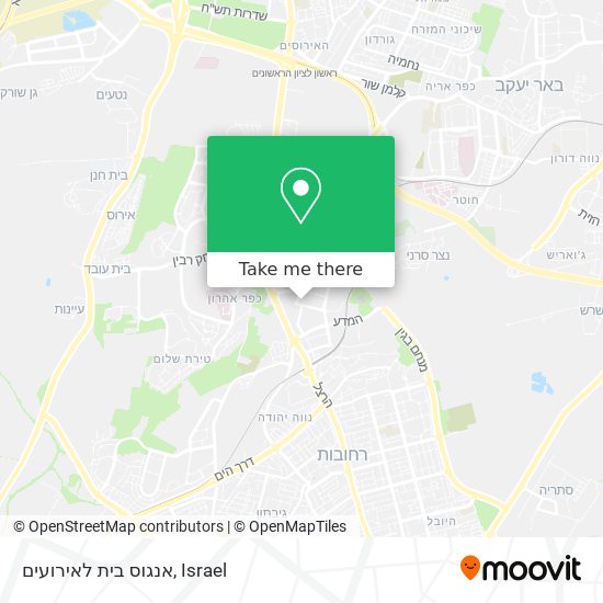 אנגוס בית לאירועים map