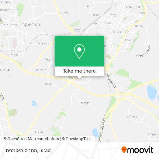 מתנ ס האומנים map