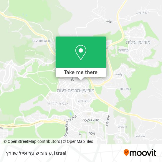 Карта עיצוב שיער אייל שוורץ