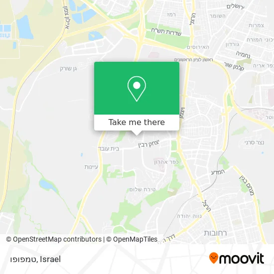 Карта טמפופו