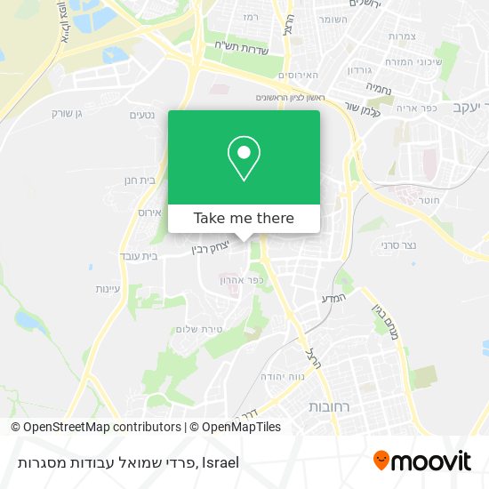 פרדי שמואל עבודות מסגרות map