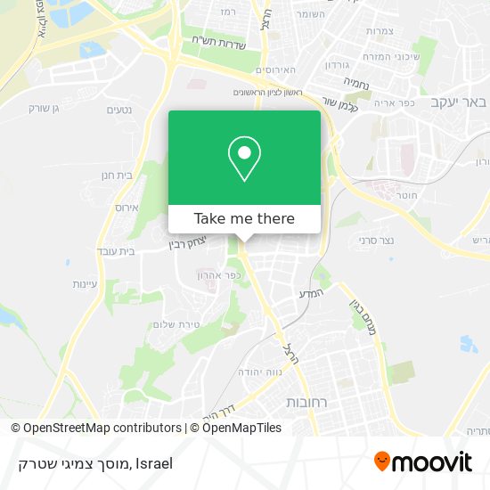מוסך צמיגי שטרק map