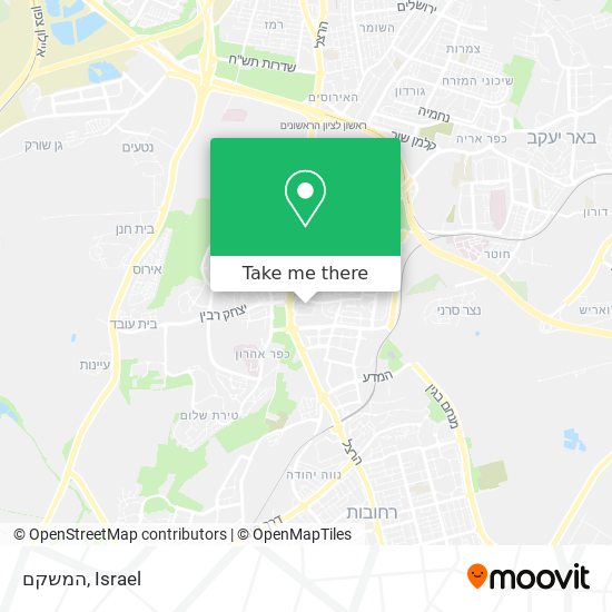 המשקם map