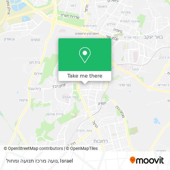 נועה מרכז תנועה ומחול map