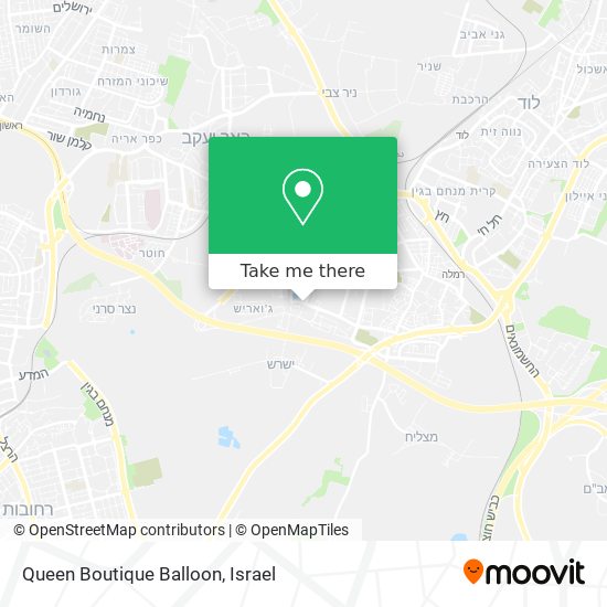 Карта Queen Boutique Balloon