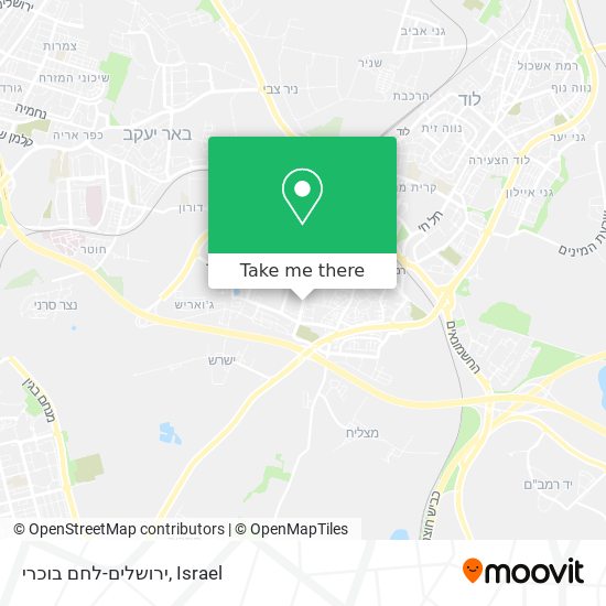 ירושלים-לחם בוכרי map