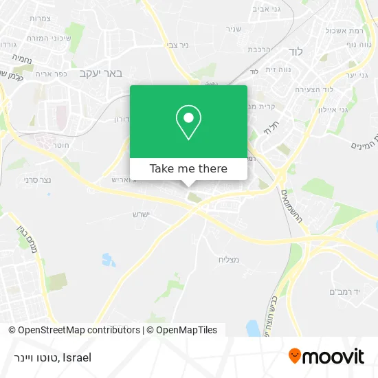 Карта טוטו ויינר