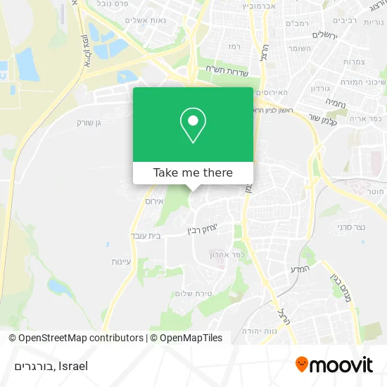 Карта בורגרים