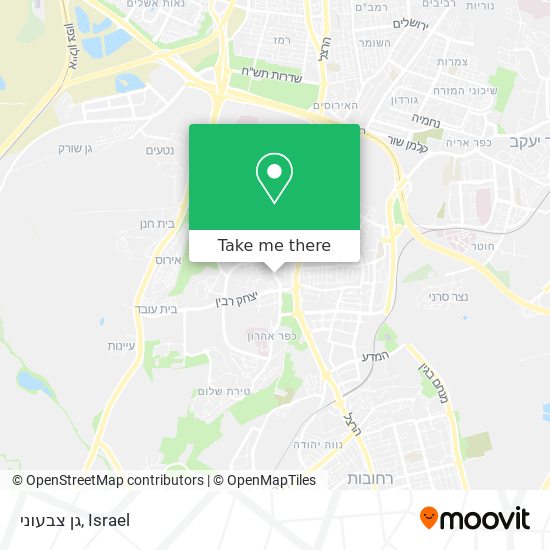 גן צבעוני map