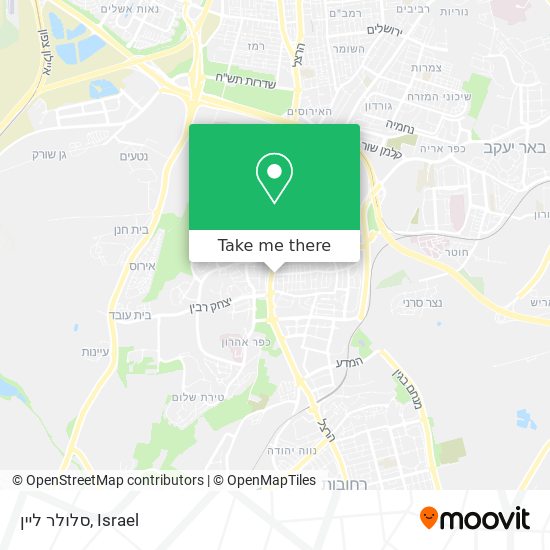 סלולר ליין map