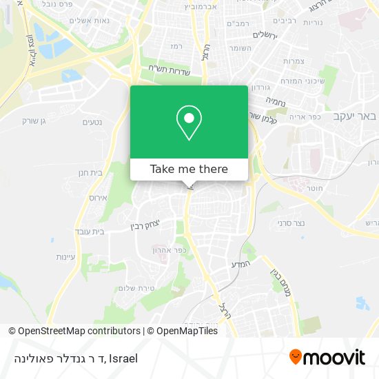 ד ר גנדלר פאולינה map