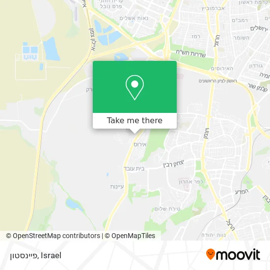 Карта פיינסטון