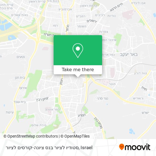 סטודיו לציור בנס ציונה-קורסים לציור map