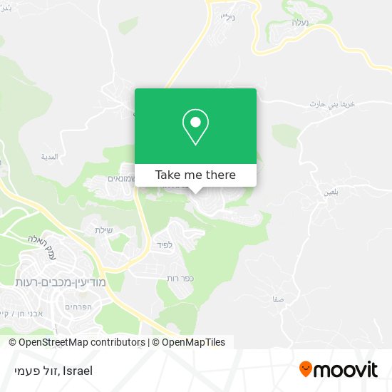 זול פעמי map