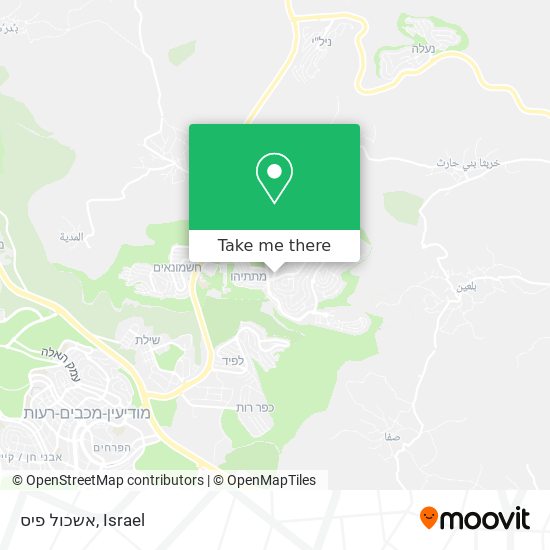 אשכול פיס map