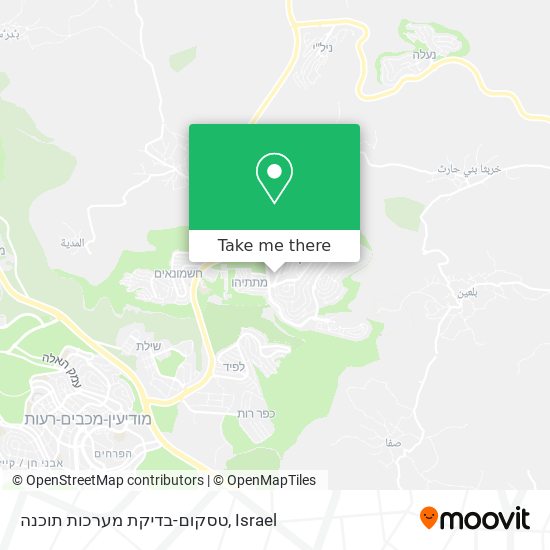 טסקום-בדיקת מערכות תוכנה map