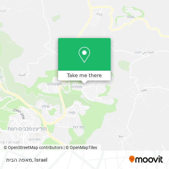 מאפה הבית map