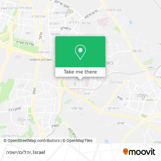 יהלום/ישפה map