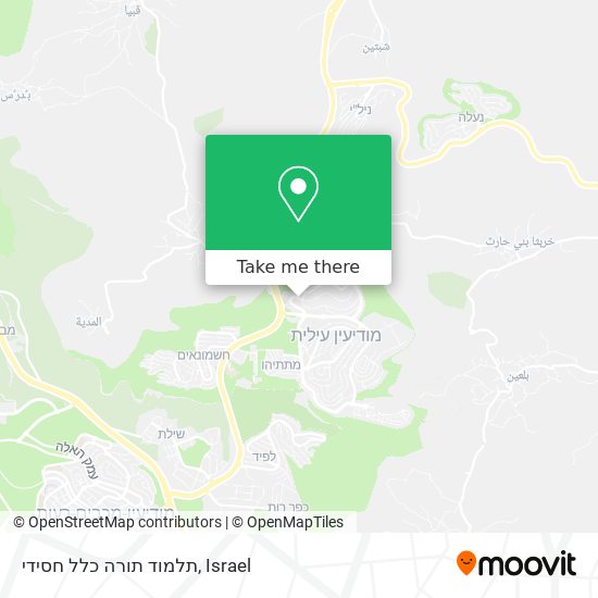 תלמוד תורה כלל חסידי map