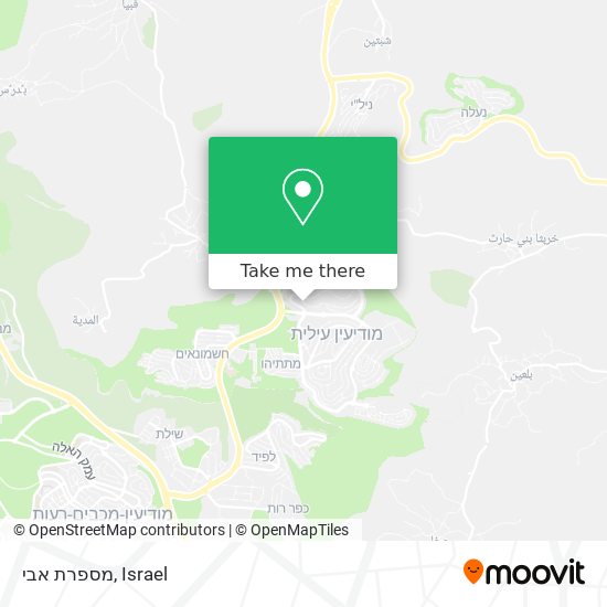 מספרת אבי map