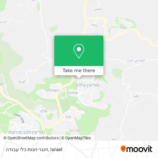 זינגר-חנות כלי עבודה map