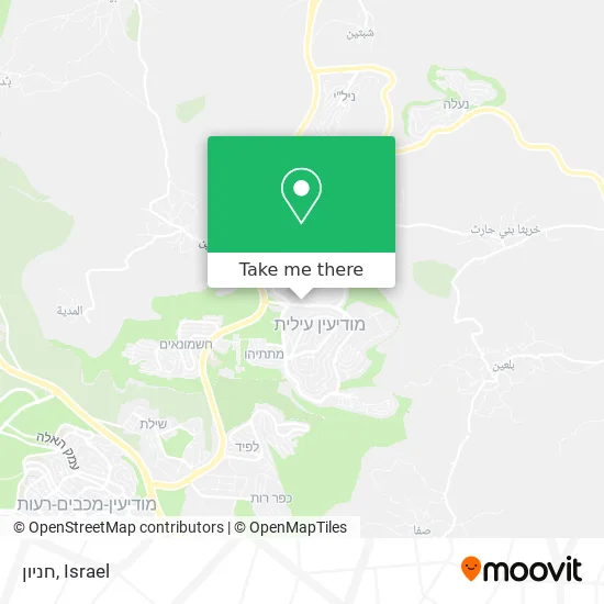 Карта חניון