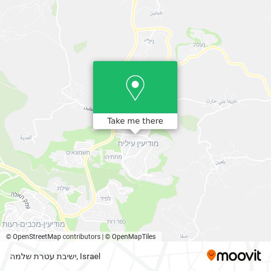 ישיבת עטרת שלמה map
