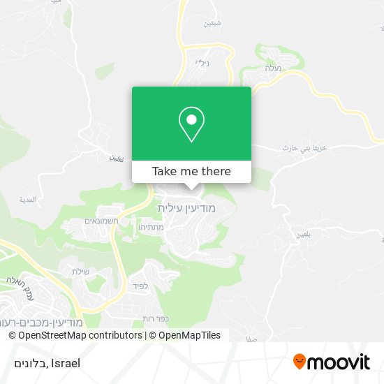 בלונים map