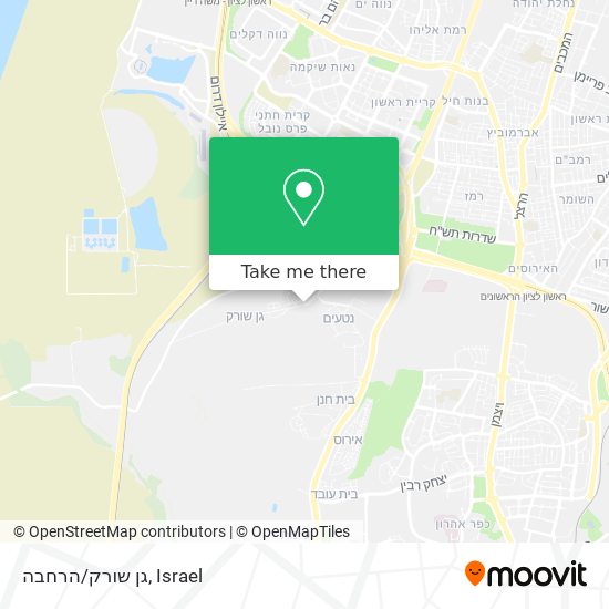 גן שורק/הרחבה map