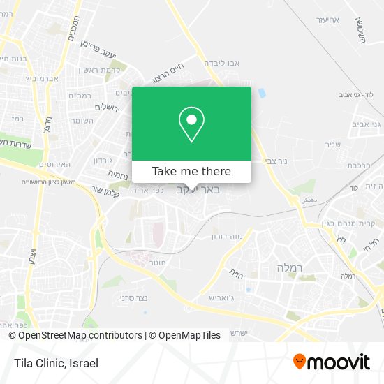 Tila Clinic map