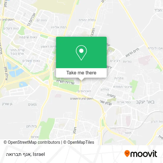 Карта אגף תברואה