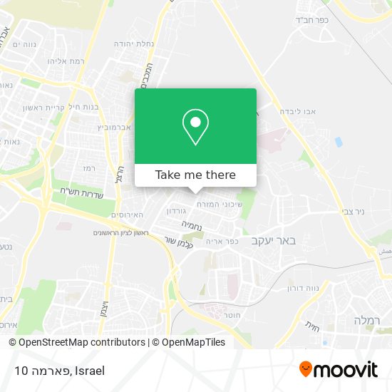 פארמה 10 map