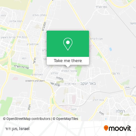 מגן דוד map