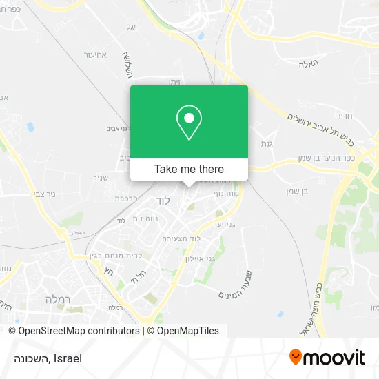 Карта השכונה