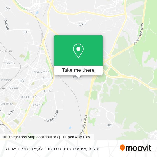 איריס רפפורט סטודיו לעיצוב גופי תאורה map