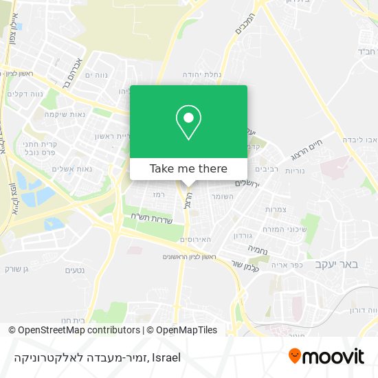 זמיר-מעבדה לאלקטרוניקה map