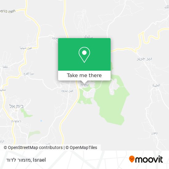 מזמור לדוד map