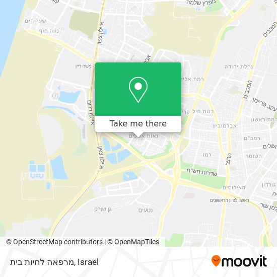 מרפאה לחיות בית map